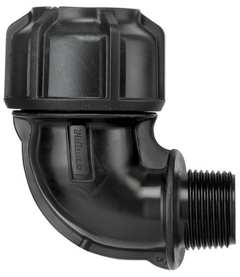 MDPE Male Elbow 25mm/ 3/4in x 3/4in