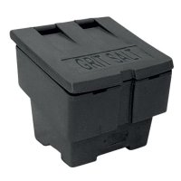 50KG GRIT BIN BLACK