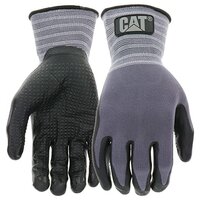 Cat String Knit Nitrile Glove Dotted + Dipped S.10 X/Large