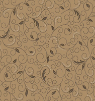 CONTESSA SCROLL LEAF GOLD/SAND 4M