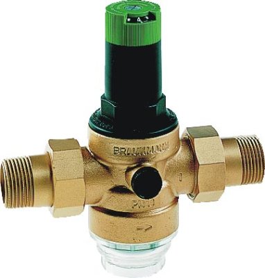 Drukregelaar water 4/4MM I: max 16bar U: 1.5 - 6bar