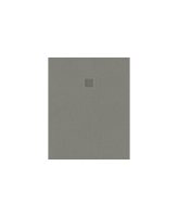 SLATE TAUPE 1000X800MM RECTANGULAR SHOWER TRAY & WASTE