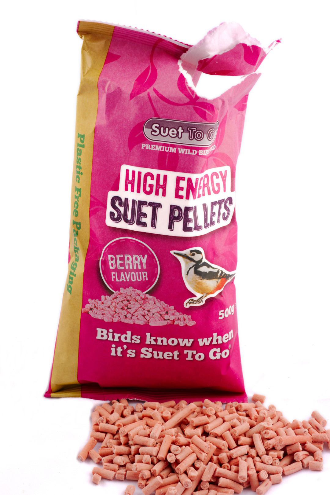 Suet to Go Suet Pellets Berry 500g x 6 TrustPet