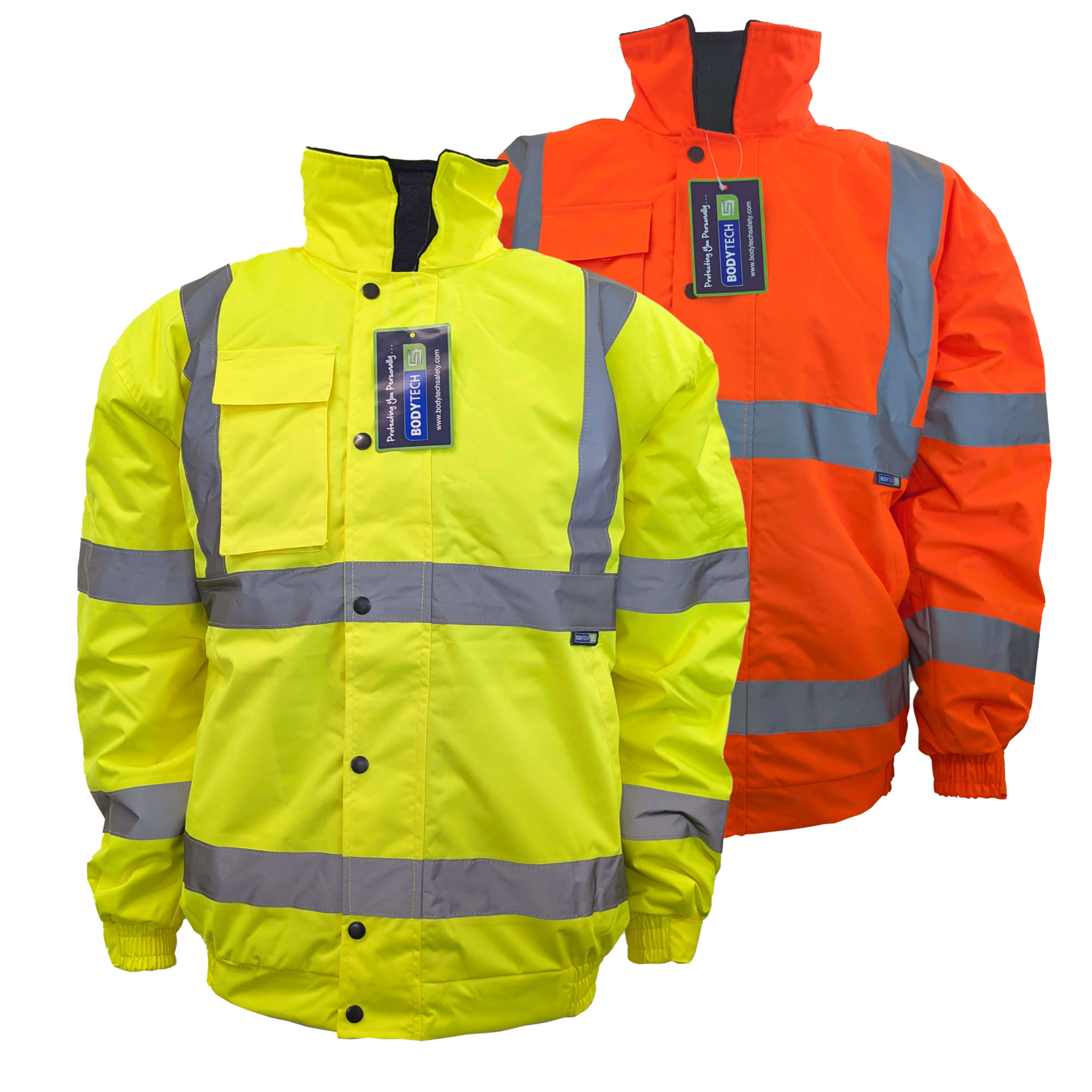 Bodytech Hi Vis Bomber Jacket