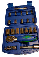 1/4inch and 3/8inch Drive Laser Socket Set 21Pieces Sureweld Dublin