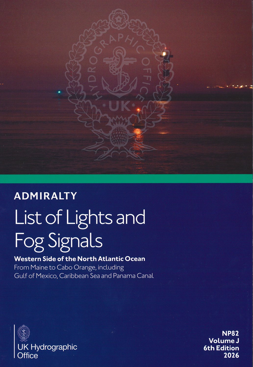 ADMIRALTY List of Lights and Fog Signals - NP82 Western Side of the North Atlantic Ocean Vol. J