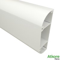 Marco Elite 3 Compartment uPVC Trunking - 175x60mm - 3MTR