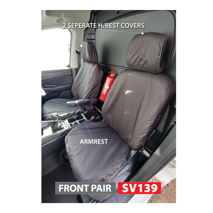 Volkswagen Caddy Seat Covers (Front Pair) 2021+
