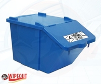 STACKABLE CONTAINER/LID 45ltr BLUE