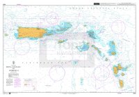 ADMIRALTY Chart - 2600 Mona Passage to Dominica