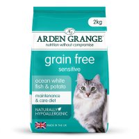 Arden Grange Adult Cat Sensitive - Ocean White Fish & Potato 2kg