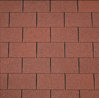 Iko Felt Shingles Red Square - 2 Square Metre Pack