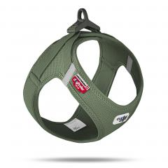 Curli Vest Dog Harness Clasp Air-Mesh Moss Large