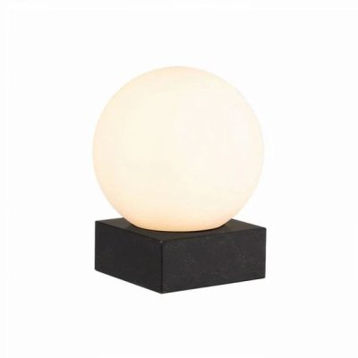 Mercator Elric Table Lamp Black Marble