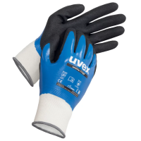 Uvex Unilite Gloves, Blue/Black