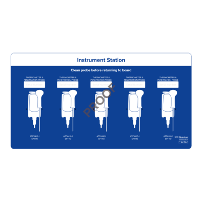 Instrument station for 5x instruments