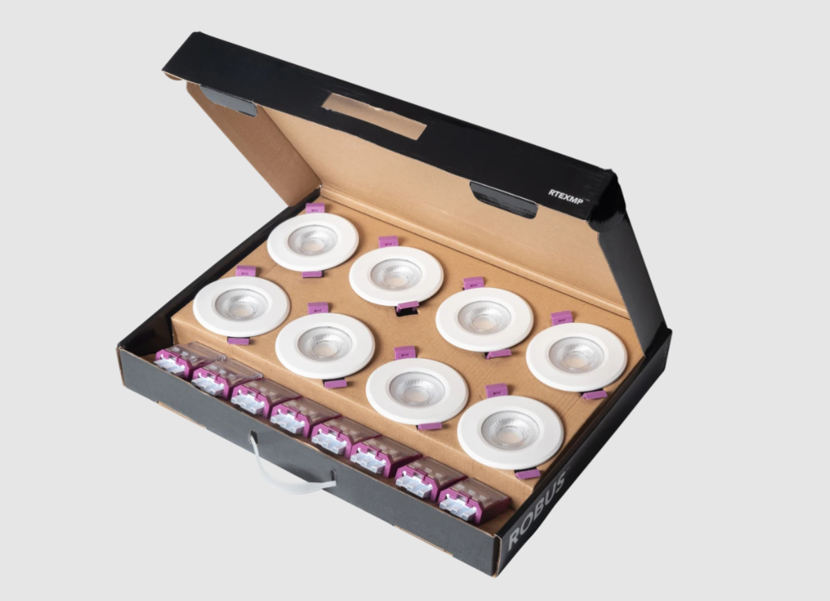 Robus Triumph Express 4/6W IP65 F/Rated Downlight RTEXMP-01