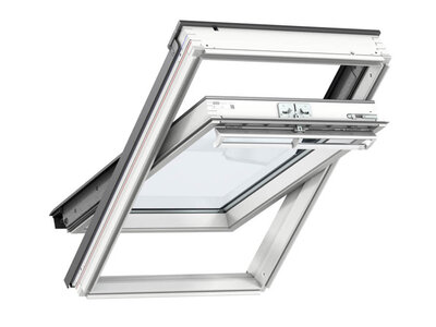 VELUX GGL MK06 Centre Pivot White Roof Window 780x1180mm
