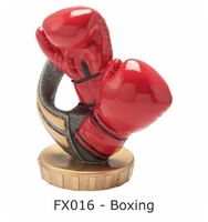 Boxing Flex Figure 75mm (Silver & Gold)