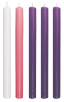 Advent Candle Set - 10 inch x 7/8 inch   (88631)