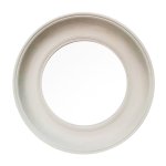 Deep Round 90cm Mirror - Oyster 1