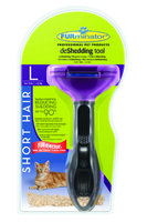 Furminator Short Hair Deshedding Tool for Medium/Large Cats x 1