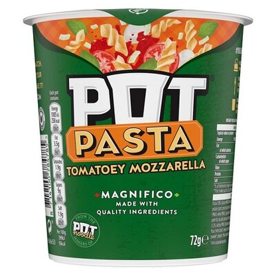 Pot Pasta Tomato Mozzarella 72g PM &pound;1.39