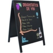 Duplo A-Board 55X85cm, Black