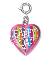 CHARM IT H/Birthday Locket Charm. (Priced in singles, order in multiples of 6)