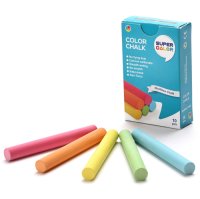 Dustless Chalk - Coloured (12pcs) 