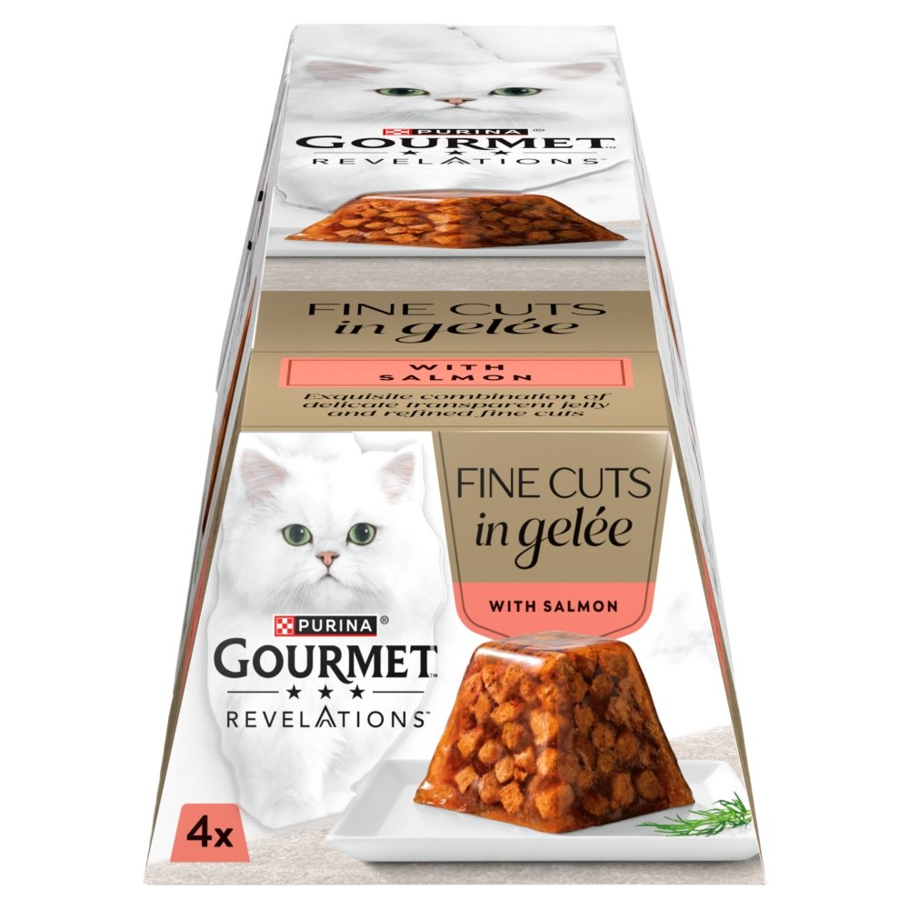 Gourmet Revelations Fine Cuts Salmon in Jelly 6x4x57g