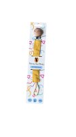 Bunny & Birdy Yellow Cotton Soother Clip