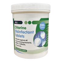 Chlorine Tablets, 200/Case