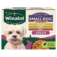 Winalot Pouch Small Dog Mixed in Jelly 100g 12pk x 4