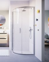 FLAIR ILI HINGED QUADRANT 900MM