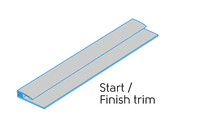 3.05m - 2 PART START/FINISH TRIM CLOUD