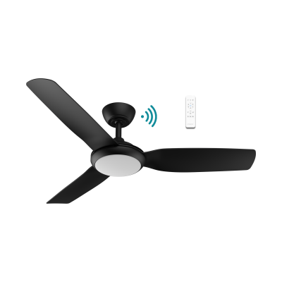 Martec Viper 48" DC Smart with LED Light Black Ceiling Fan