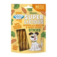 Armitage Good Boy Super Licious Chicken with Broccoli and Sweet Potato Sticks 12x100g