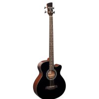 Brunswick Electro Acoustic Bass, Black