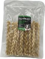 K9 Chew Co. Lamb Skin Braided 250g x 1