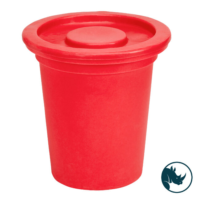 Tapered bin lid to fit TP2045, red Klipspringer