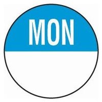 19mm Monday Removable Day Dots (1000)