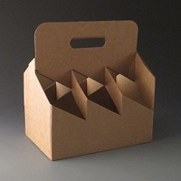 Six bottle wine carrier