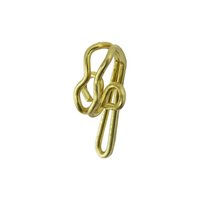 COPEX CURTAIN HOOKS BRASSED