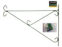 12" GREEN BASKET BRACKET