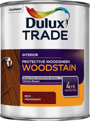 Dulux Trade Protective Woodsheen Rich Mahogany 1L Paint 5180514