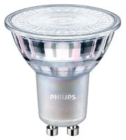6.2-80W PHILIPS GU10 3000K 36 DEGREE DIM 575LM 25000HRS COLOUR 830