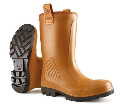 DUNLOP C462743 Rigair PU Fur Lined Boot S5 CI