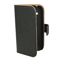 FOLIO1058 Alcatel C1 Cross Pattern Black 