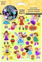 Pop Up Sticker Fairies. (Priced in singles, order in multiples of 6)